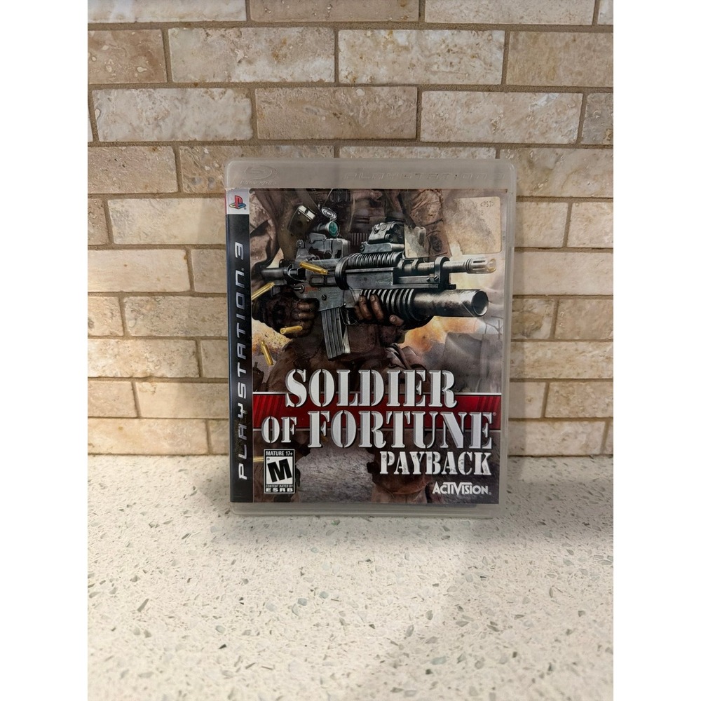 Soldier of Fortune Payback PS3 Game‎